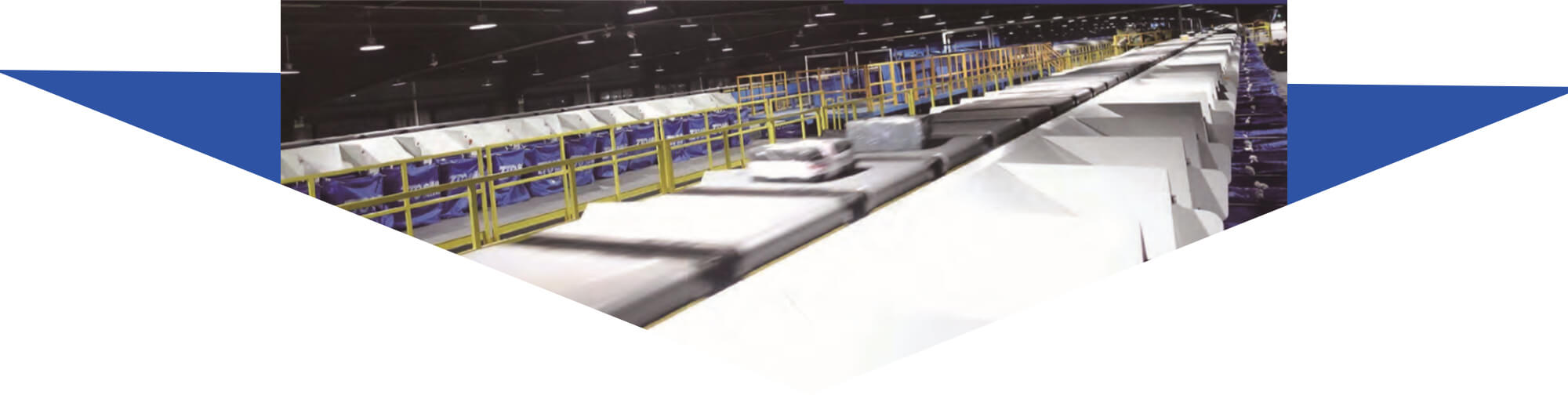 交叉带自动分拣系统