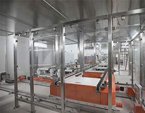 保健品包装现场